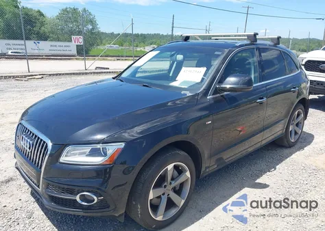 2017 Audi Q5 3.0T Premium Plus from USA, damaged, VIN WA1D7AFP8HA008967